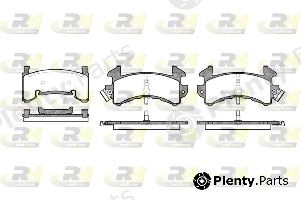 Roadhouse 2515.00 — Brake Pad Set, disc brake