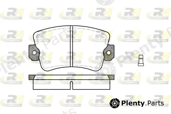 Roadhouse 2061.02 — Brake Pad Set, disc brake