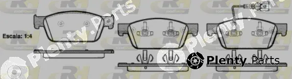 Roadhouse 21440.01 — Brake Pad Set, disc brake