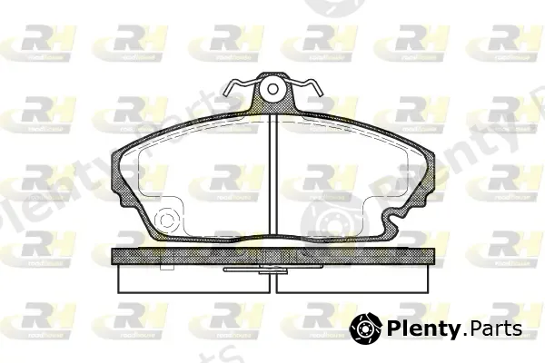 Roadhouse 2635.00 — Brake Pad Set, disc brake