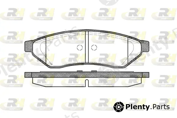 Roadhouse 21049.00 — Brake Pad Set, disc brake