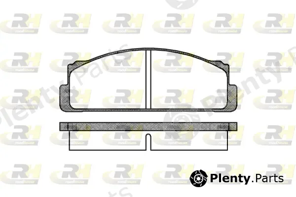 Roadhouse 2022.00 — Brake Pad Set, disc brake