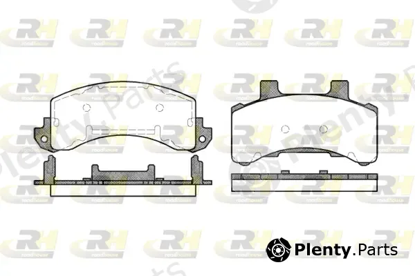 Roadhouse 2516.00 — Brake Pad Set, disc brake