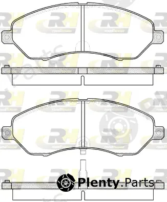 Roadhouse 21529.02 — Brake Pad Set, disc brake