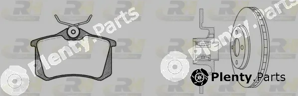 Roadhouse 8263.27 — Brake Kit, disc brake Dual Kit
