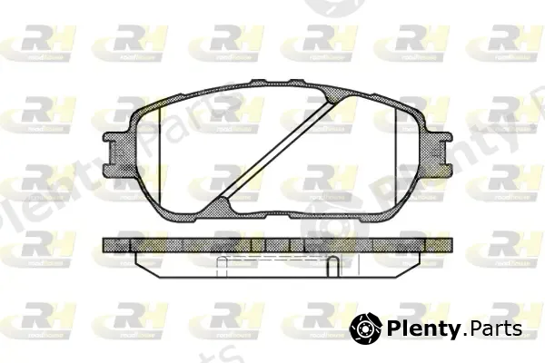 Roadhouse 2898.00 — Brake Pad Set, disc brake