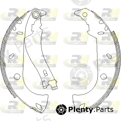 Roadhouse 4180.01 — Brake Shoe