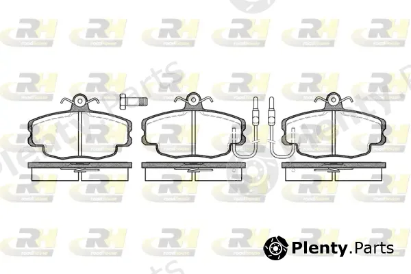 Roadhouse 2141.02 — Brake Pad Set, disc brake