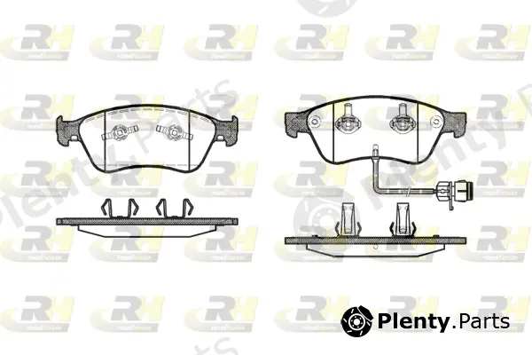 Roadhouse 21056.12 — Brake Pad Set, disc brake