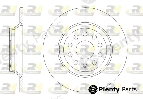Roadhouse 61587.00 — Brake Disc