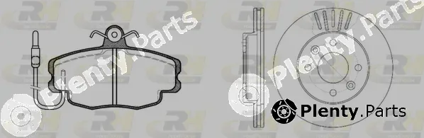 Roadhouse 8141.01 — Brake Kit, disc brake Dual Kit