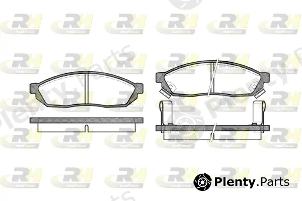 Roadhouse 2111.02 — Brake Pad Set, disc brake