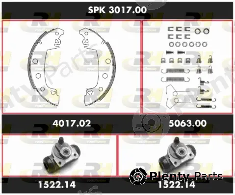 Roadhouse SPK3017.00 — Brake Kit, drum brake Super Precision Kit