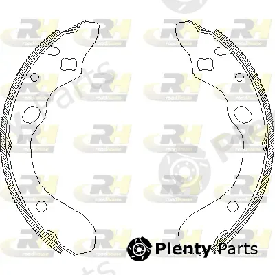 Roadhouse 4147.00 — Brake Shoe