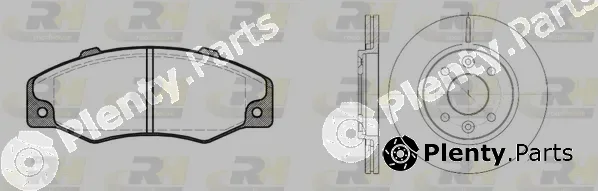 Roadhouse 8220.00 — Brake Kit, disc brake Dual Kit