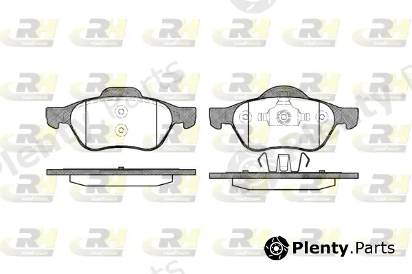 Roadhouse 2962.00 — Brake Pad Set, disc brake