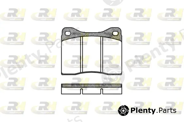 Roadhouse 2011.00 — Brake Pad Set, disc brake
