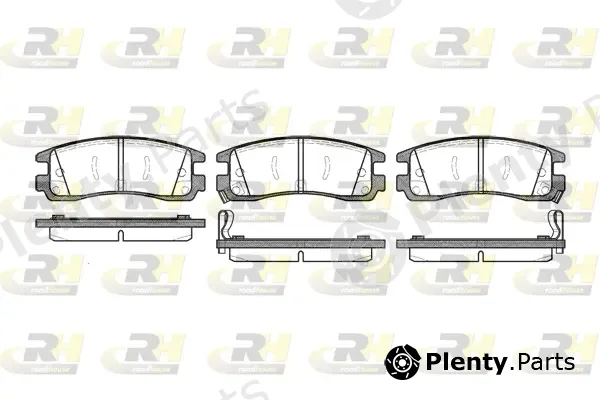 Roadhouse 2566.22 — Brake Pad Set, disc brake
