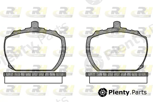 Roadhouse 2058.10 — Brake Pad Set, disc brake