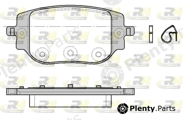 Roadhouse 21965.00 — Brake Pad Set, disc brake