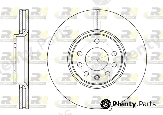 Roadhouse 6687.10 — Brake Disc