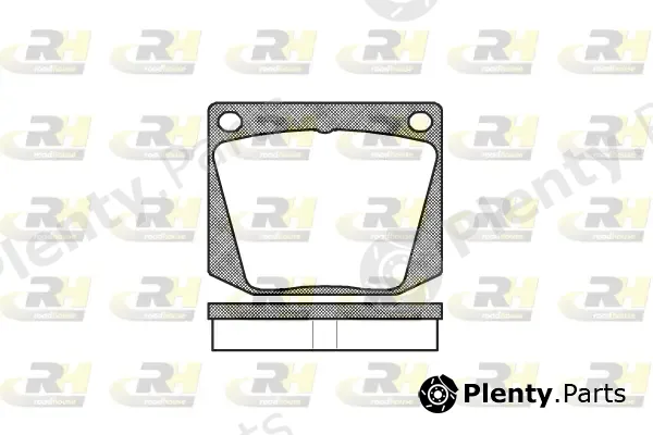 Roadhouse 2038.00 — Brake Pad Set, disc brake