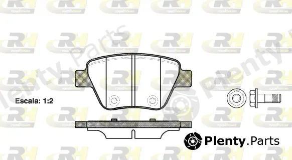 Roadhouse 21420.00 — Brake Pad Set, disc brake