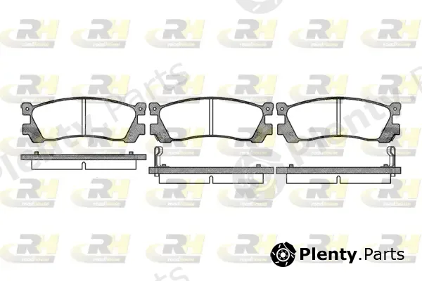 Roadhouse 2399.12 — Brake Pad Set, disc brake
