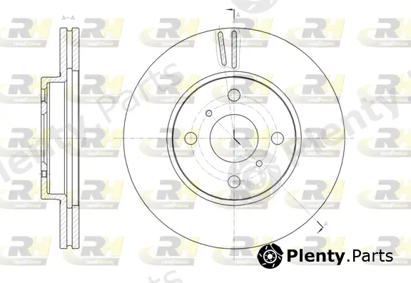 Roadhouse 61809.10 — Brake Disc