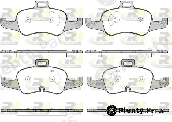 Roadhouse 21653.00 — Brake Pad Set, disc brake