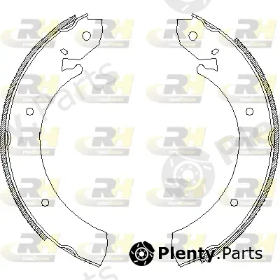 Roadhouse 4701.00 — Brake Shoe