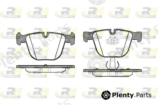 Roadhouse 2892.00 — Brake Pad Set, disc brake