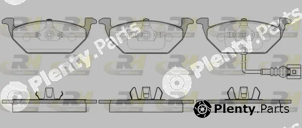 Roadhouse 2633.41 — Brake Pad Set, disc brake