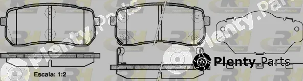 Roadhouse 21288.02 — Brake Pad Set, disc brake
