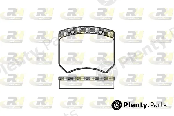 Roadhouse 2051.00 — Brake Pad Set, disc brake