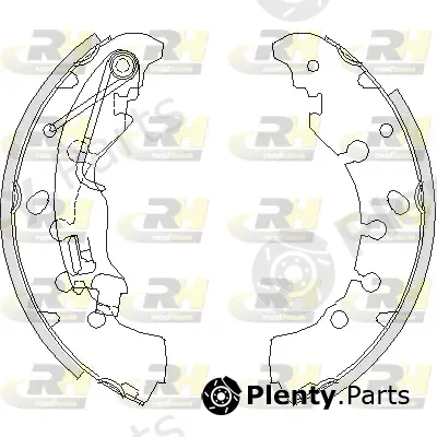 Roadhouse 4161.00 — Brake Shoe