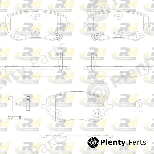 Roadhouse 21940.02 — Brake Pad Set, disc brake