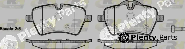 Roadhouse 21277.00 — Brake Pad Set, disc brake