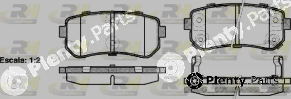 Roadhouse 21209.02 — Brake Pad Set, disc brake