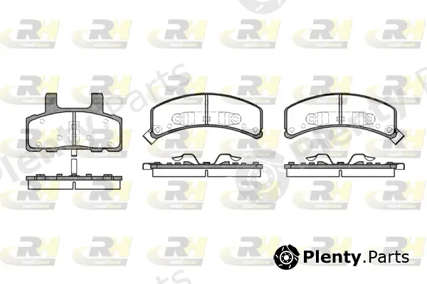 Roadhouse 2552.02 — Brake Pad Set, disc brake