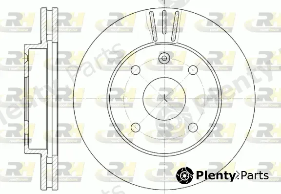 Roadhouse 6656.10 — Brake Disc