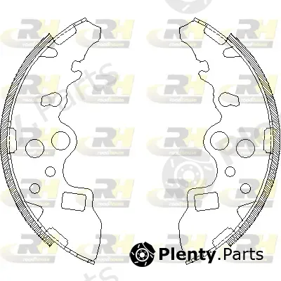 Roadhouse 4159.00 — Brake Shoe