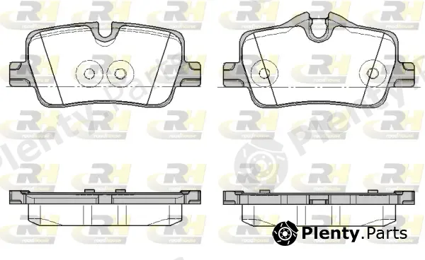 Roadhouse 21873.00 — Brake Pad Set, disc brake