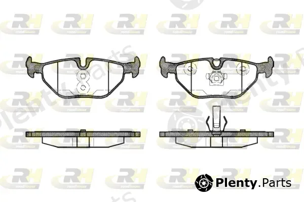 Roadhouse 2265.40 — Brake Pad Set, disc brake