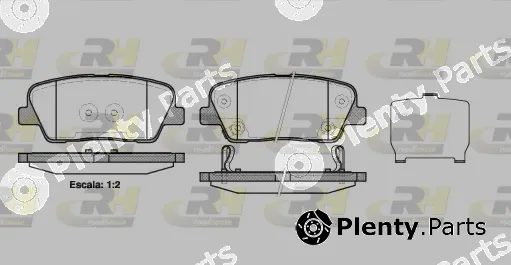 Roadhouse 21274.02 — Brake Pad Set, disc brake