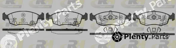 Roadhouse 2172.50 — Brake Pad Set, disc brake
