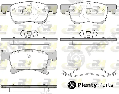 Roadhouse 21580.02 — Brake Pad Set, disc brake