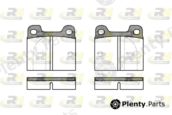 Roadhouse 2003.00 — Brake Pad Set, disc brake