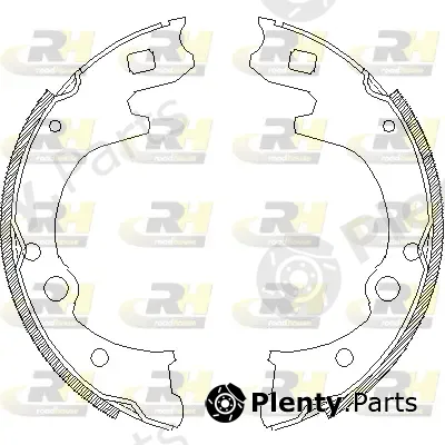 Roadhouse 4150.00 — Brake Shoe