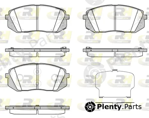 Roadhouse 21302.43 — Brake Pad Set, disc brake